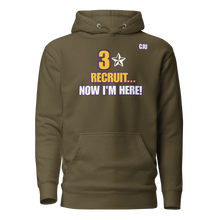 Load image into Gallery viewer, 3 Star Recruit Now I'm Here Hoodie
